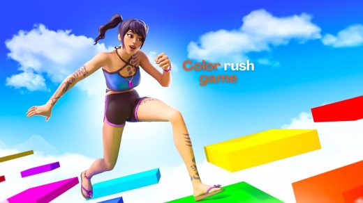 Color rush game