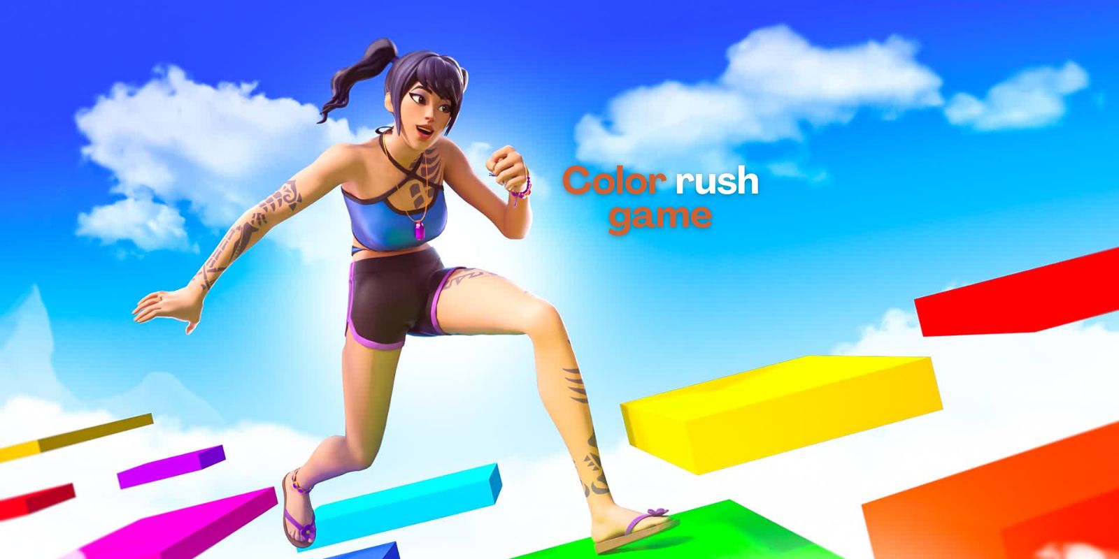 Color rush game