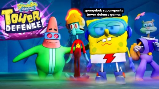 spongebob squarepants tower defense games
