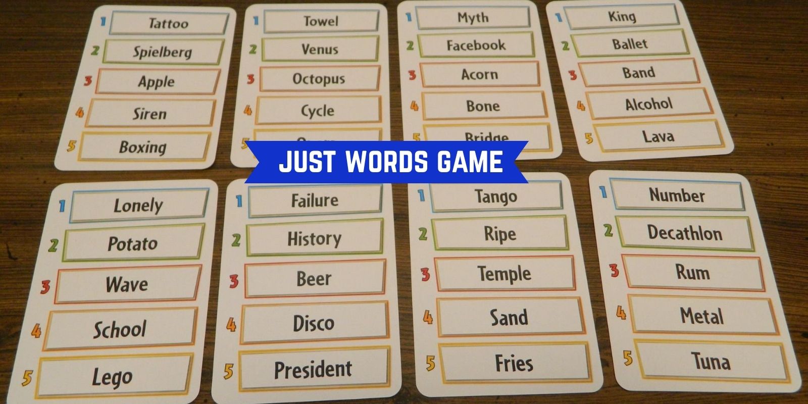 just words game