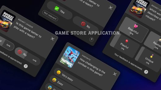 game store application