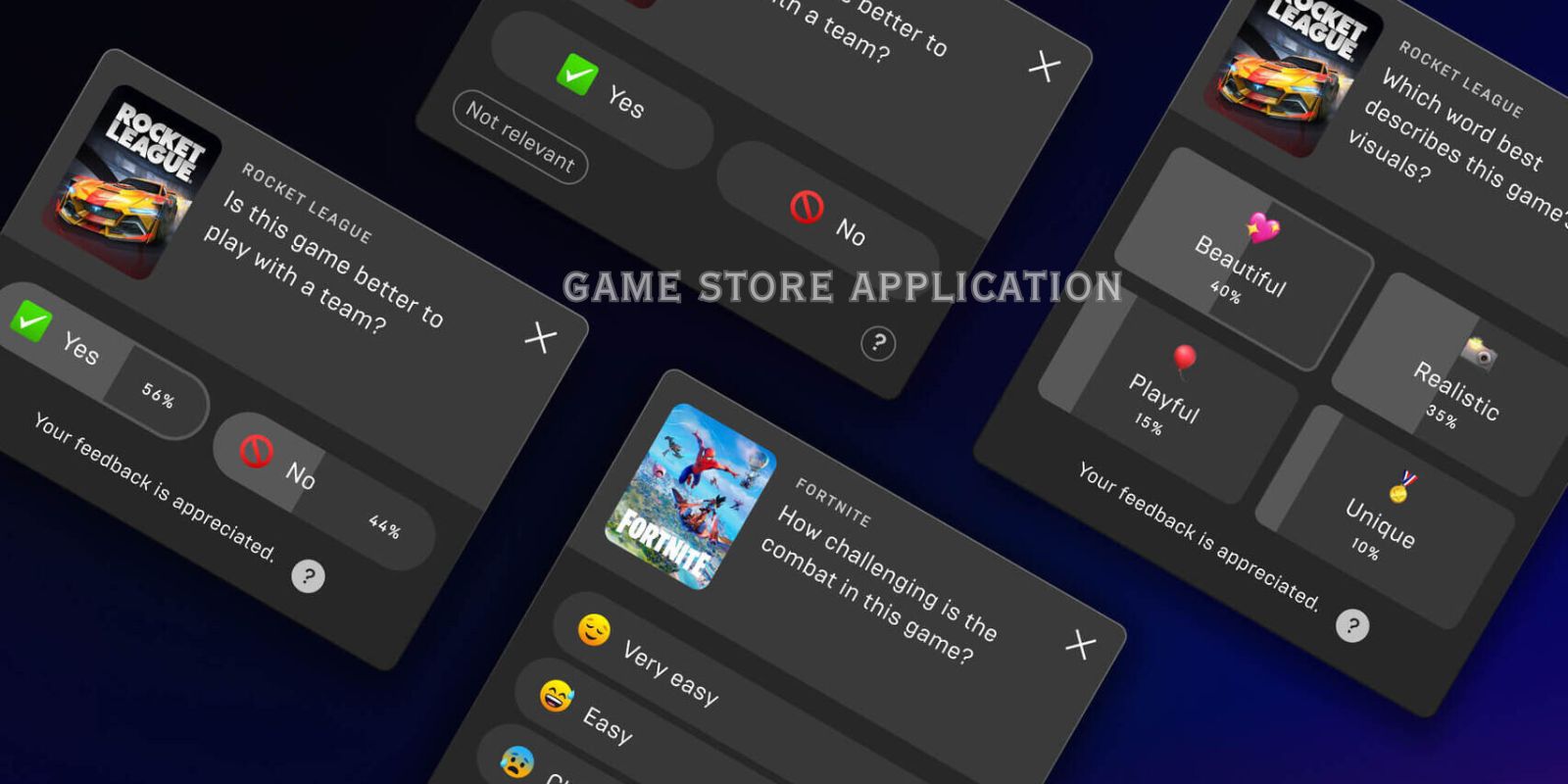 game store application