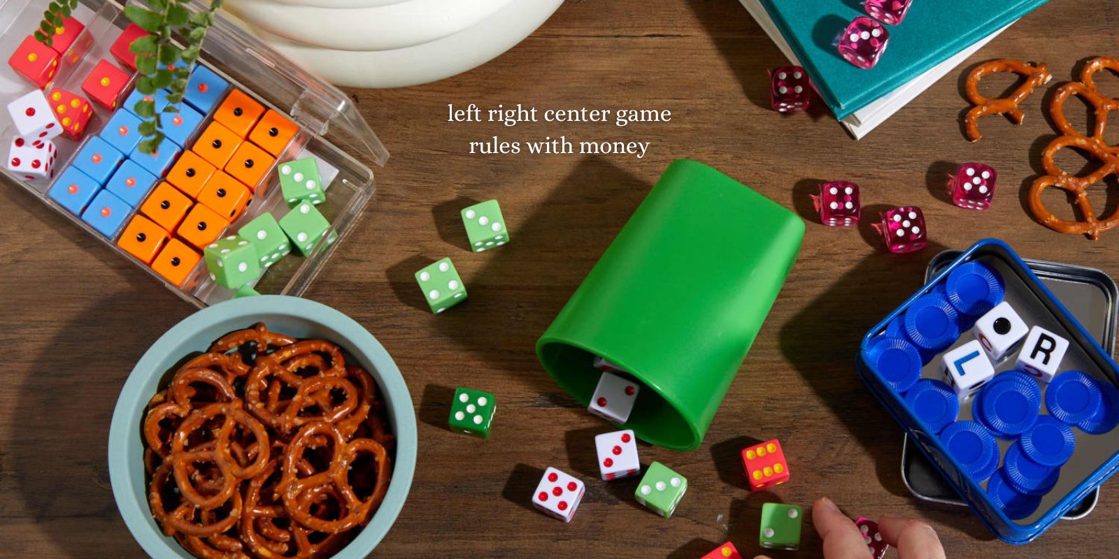 left right center game rules with money