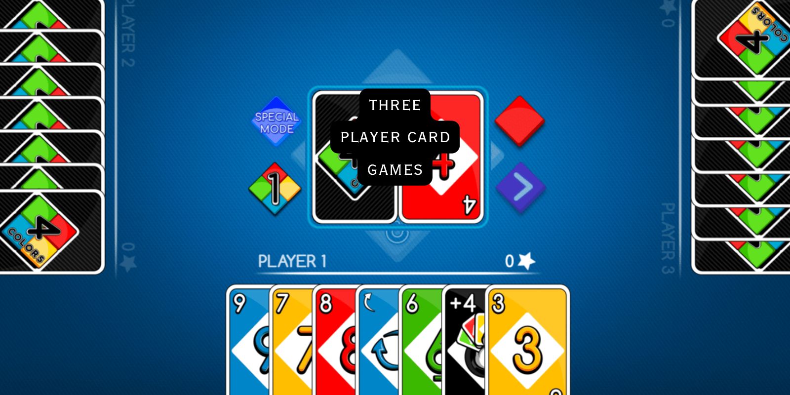 three player card games